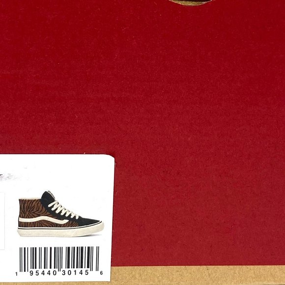 💖MEGA SALE💖VANS SK8-HI 38 Decon S Animal Stripes Women Black Brown   VN0A4UWN9 - Picture 8 of 9